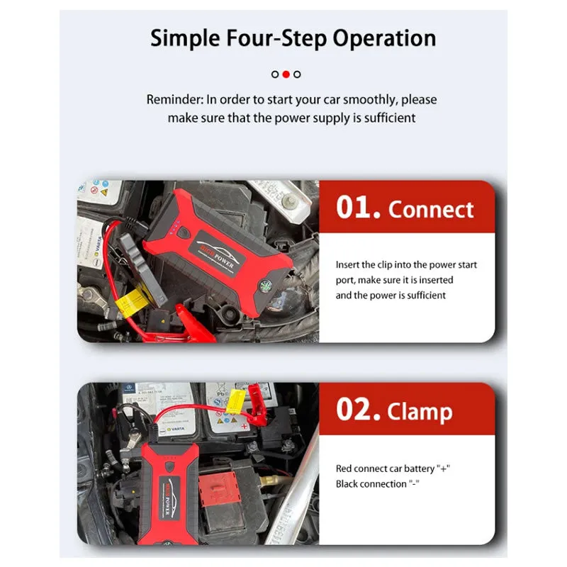 12V High-Power Multifunctional Car Jump Starter Ng-109