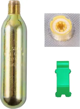24 Gram CO2 Cartridge Life Jacket Rearming Kit, Auto/Manual PFD, Metal Cartridge for Life Jacket CO2 Cartridges.