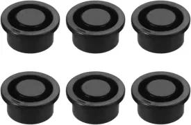 6 Pcs Air Vent Plug Screw in Exhaust Valve Plug Gear for Surfing SUP Stand-up Paddle Board Surfboard Waterproof Black Plastic(6 Pcs air Vent)
