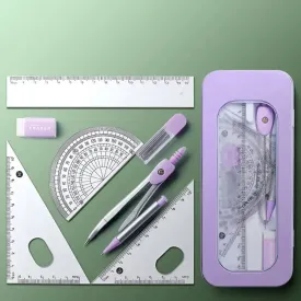 7 Pieces Student Mathematical Geometry Set