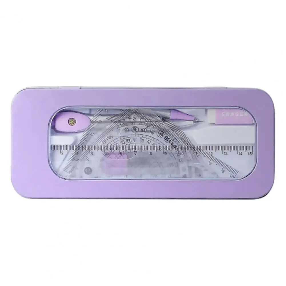 7 Pieces Student Mathematical Geometry Set