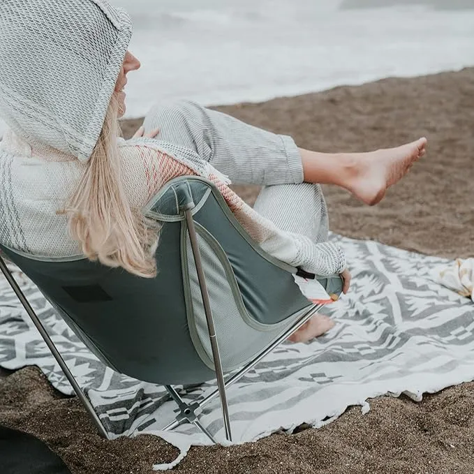 Alite by Grand Trunk Monarch Chair | Ultra Lightweight Camping Chair | Portable, Quick and Easy Setup | Lawn Chair for Hiking, Backpacking, Fishing and Beach | Aluminum Frame (Camp Horizon)