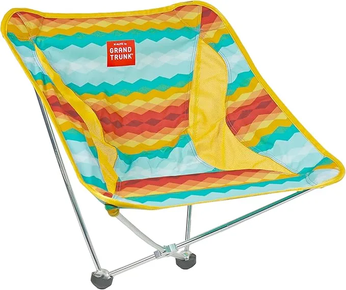 Alite by Grand Trunk Monarch Chair | Ultra Lightweight Camping Chair | Portable, Quick and Easy Setup | Lawn Chair for Hiking, Backpacking, Fishing and Beach | Aluminum Frame (Camp Horizon)