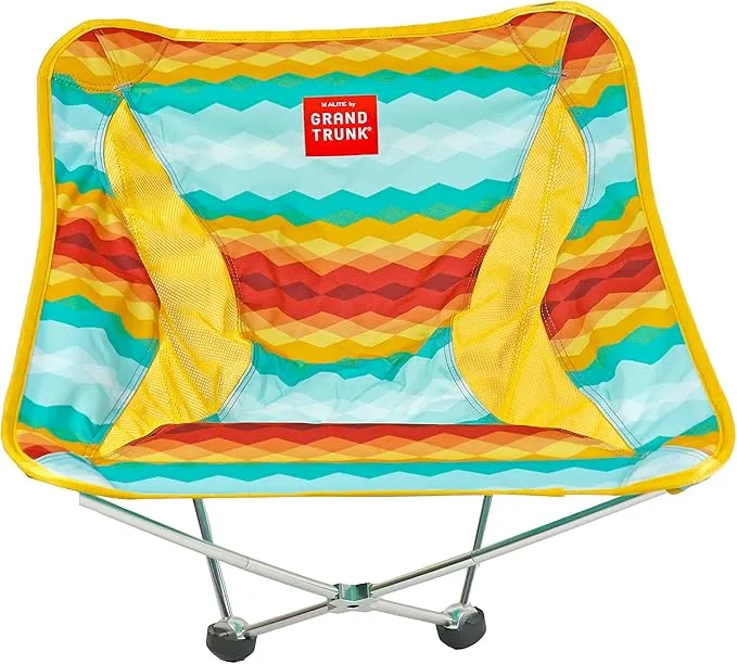Alite by Grand Trunk Monarch Chair | Ultra Lightweight Camping Chair | Portable, Quick and Easy Setup | Lawn Chair for Hiking, Backpacking, Fishing and Beach | Aluminum Frame (Camp Horizon)