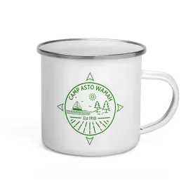Asto Wamah Compass Enamel Mug