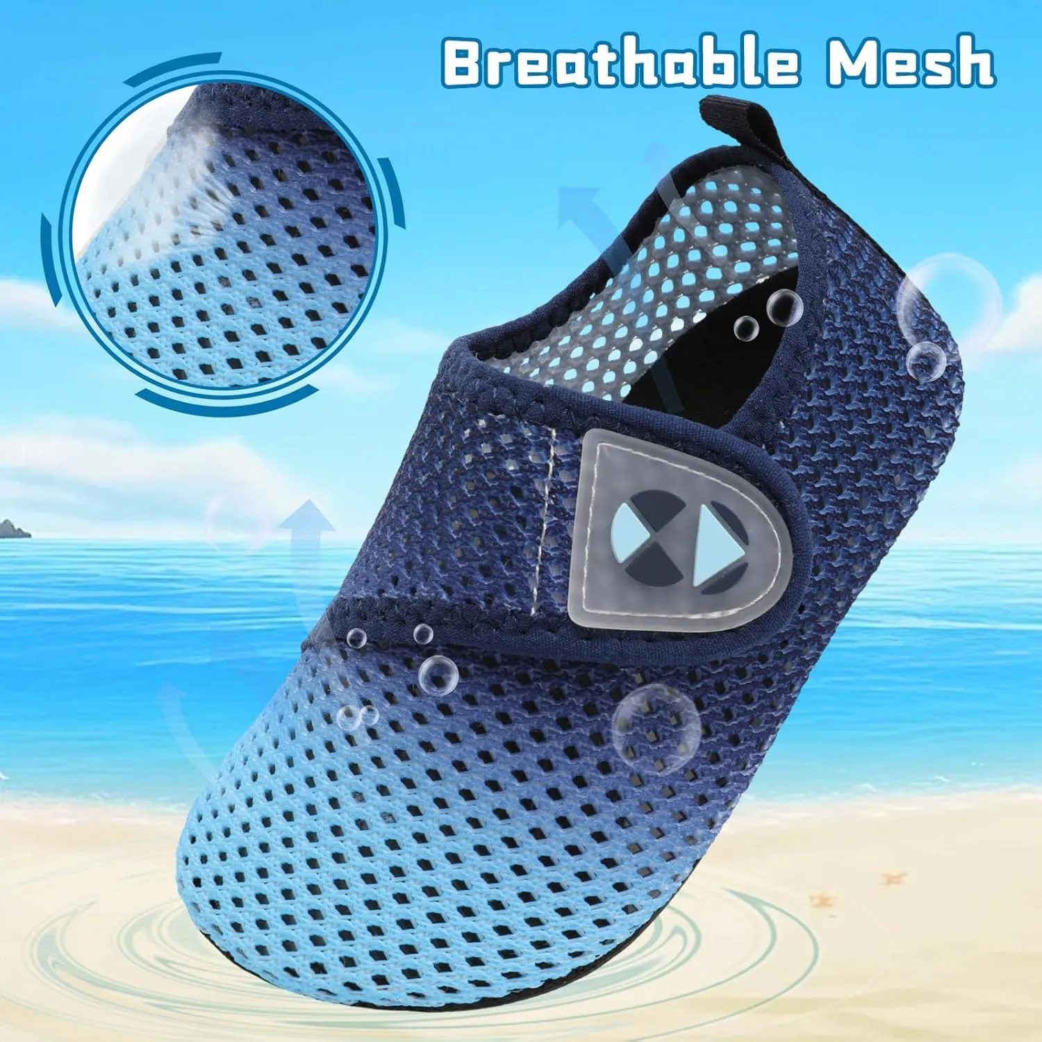 Centipede Demon Kids Water Shoes Boys Girls Breathable Swim Pool Shoes Quick Dry Toddler Aqua Socks Barefoot Beach Sandals for Outdoor Water Sports Little/Big Kids