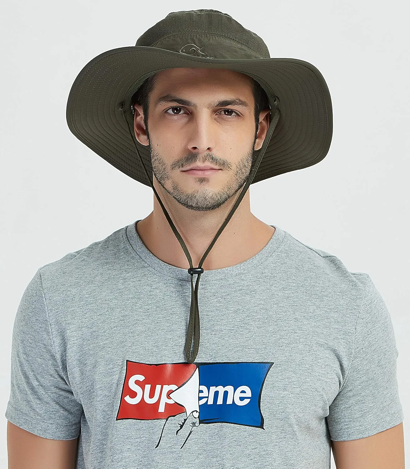 DDYOUTDOOR 07-281 Fashion Summer Outdoor Sun Protection Fishing Cap Neck Face Flap Hat Wide Brim