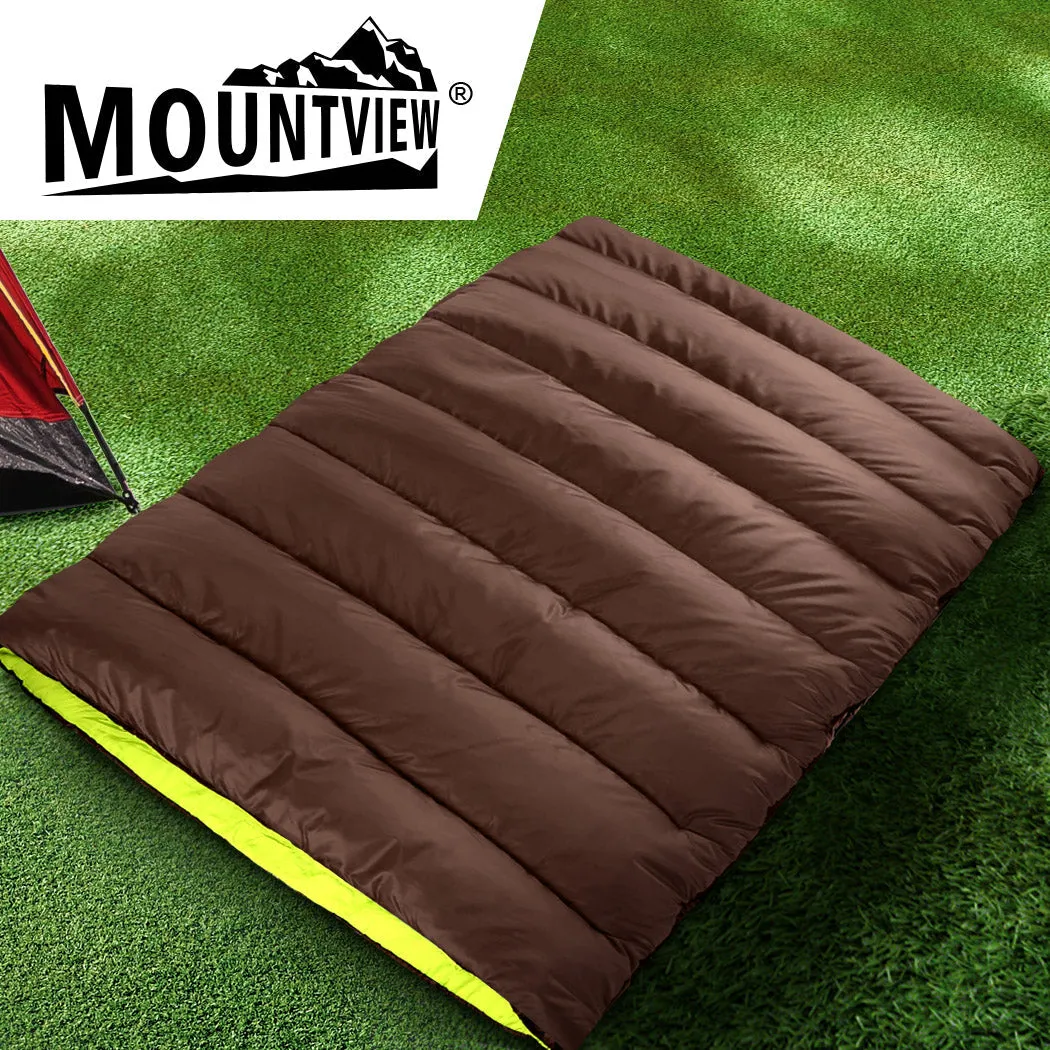 Double Sleeping Bag, Outdoor Camping Thermal -10°C with Sack