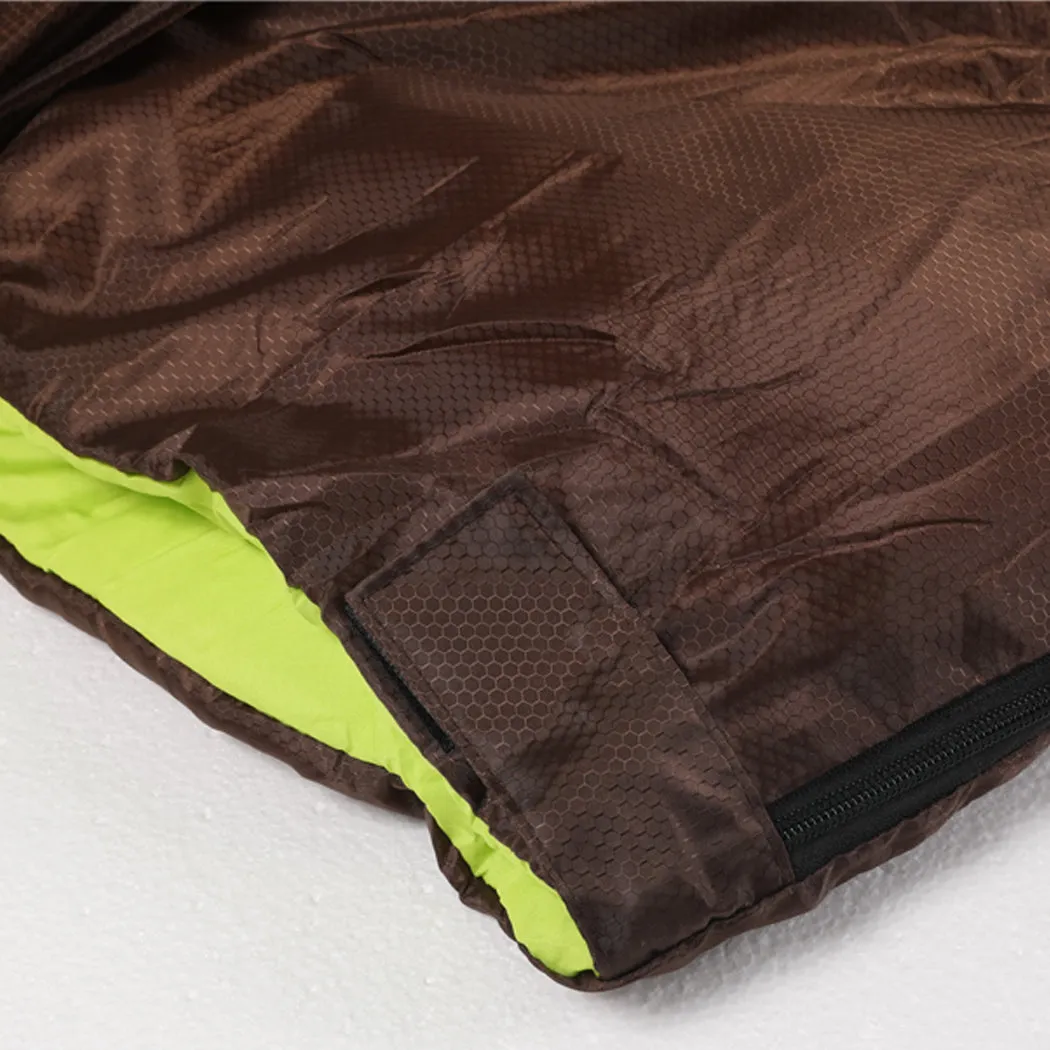 Double Sleeping Bag, Outdoor Camping Thermal -10°C with Sack