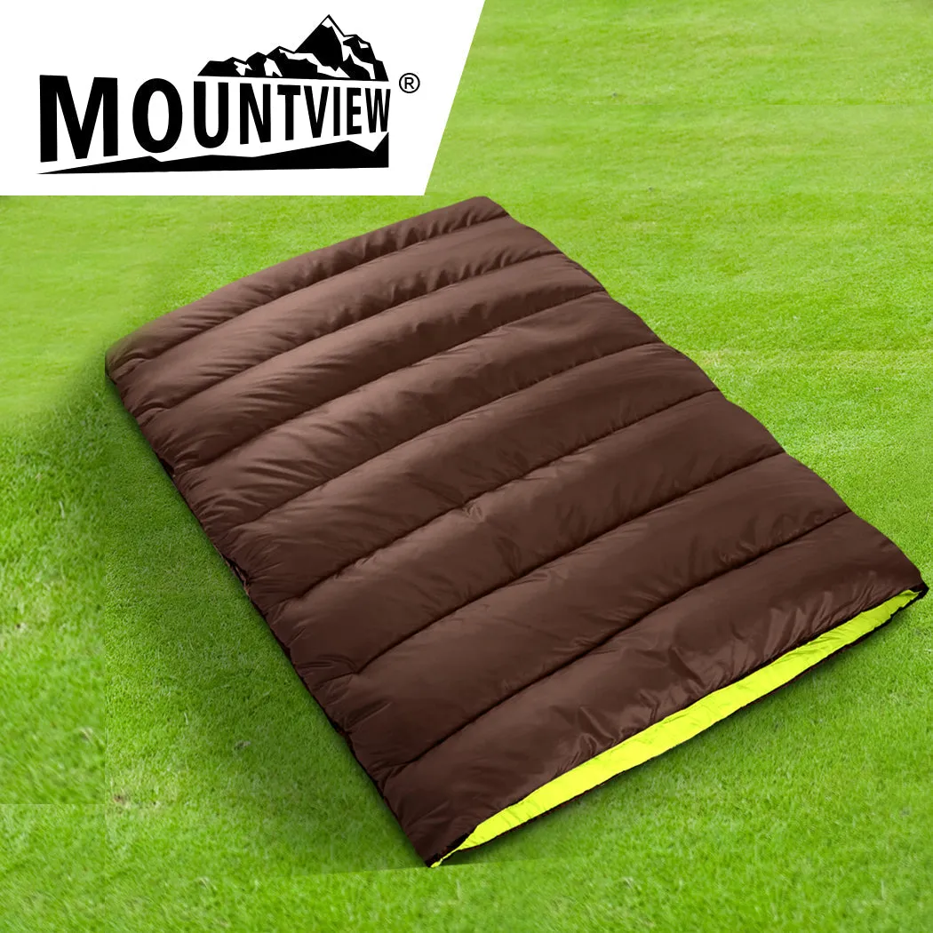 Double Sleeping Bag, Outdoor Camping Thermal -10°C with Sack