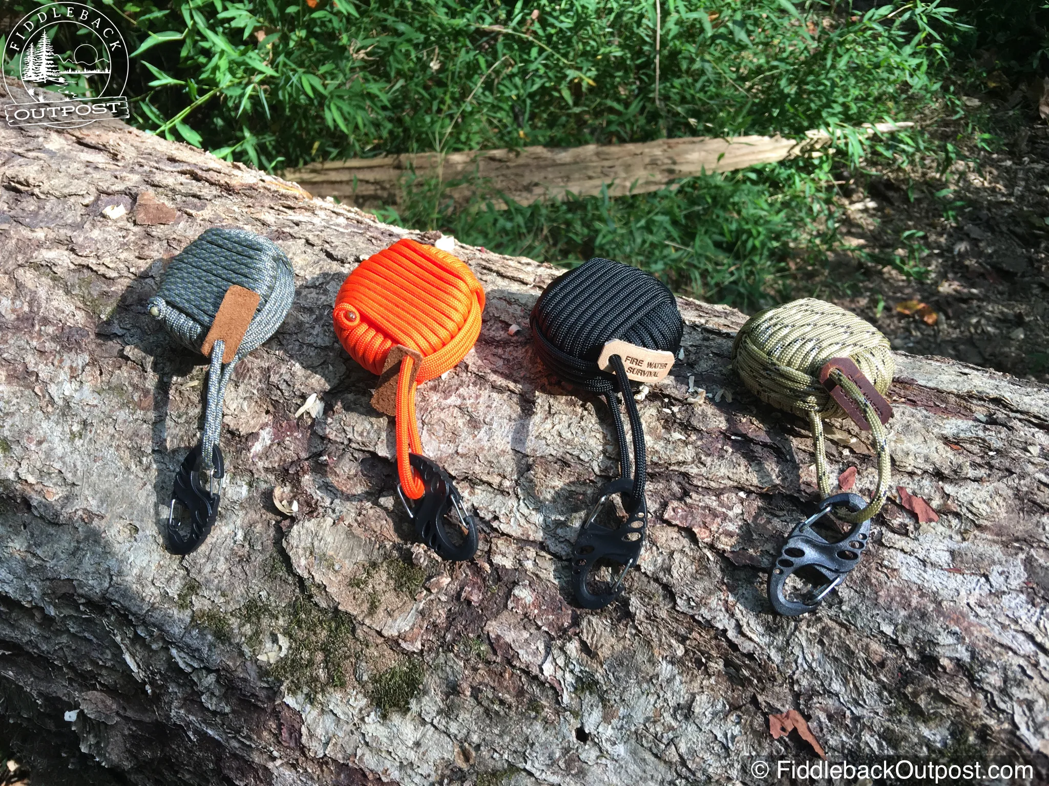 Fire Water Survival - AEGIS Paracord Wrapped Pocket Survival Kit