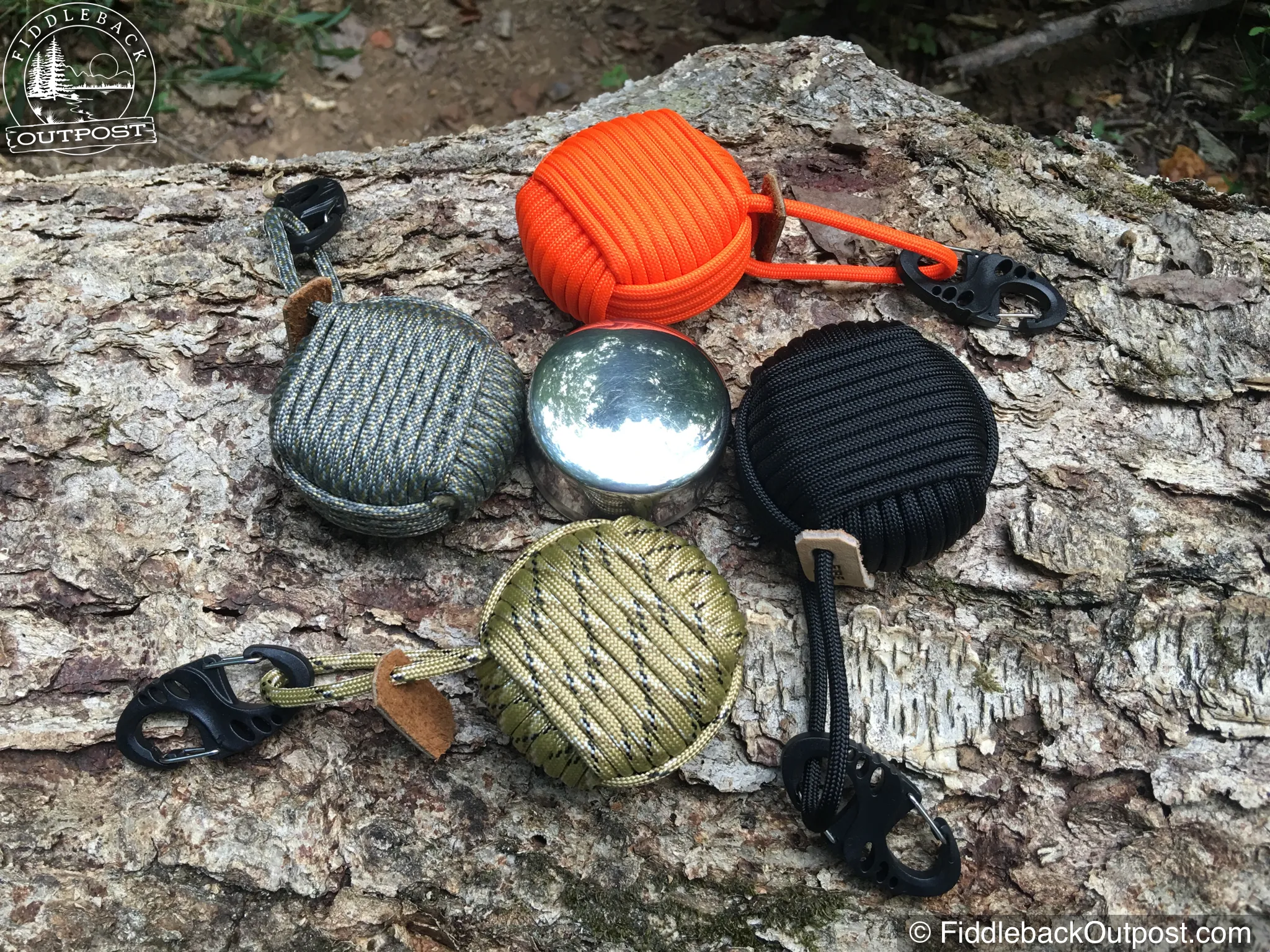 Fire Water Survival - AEGIS Paracord Wrapped Pocket Survival Kit