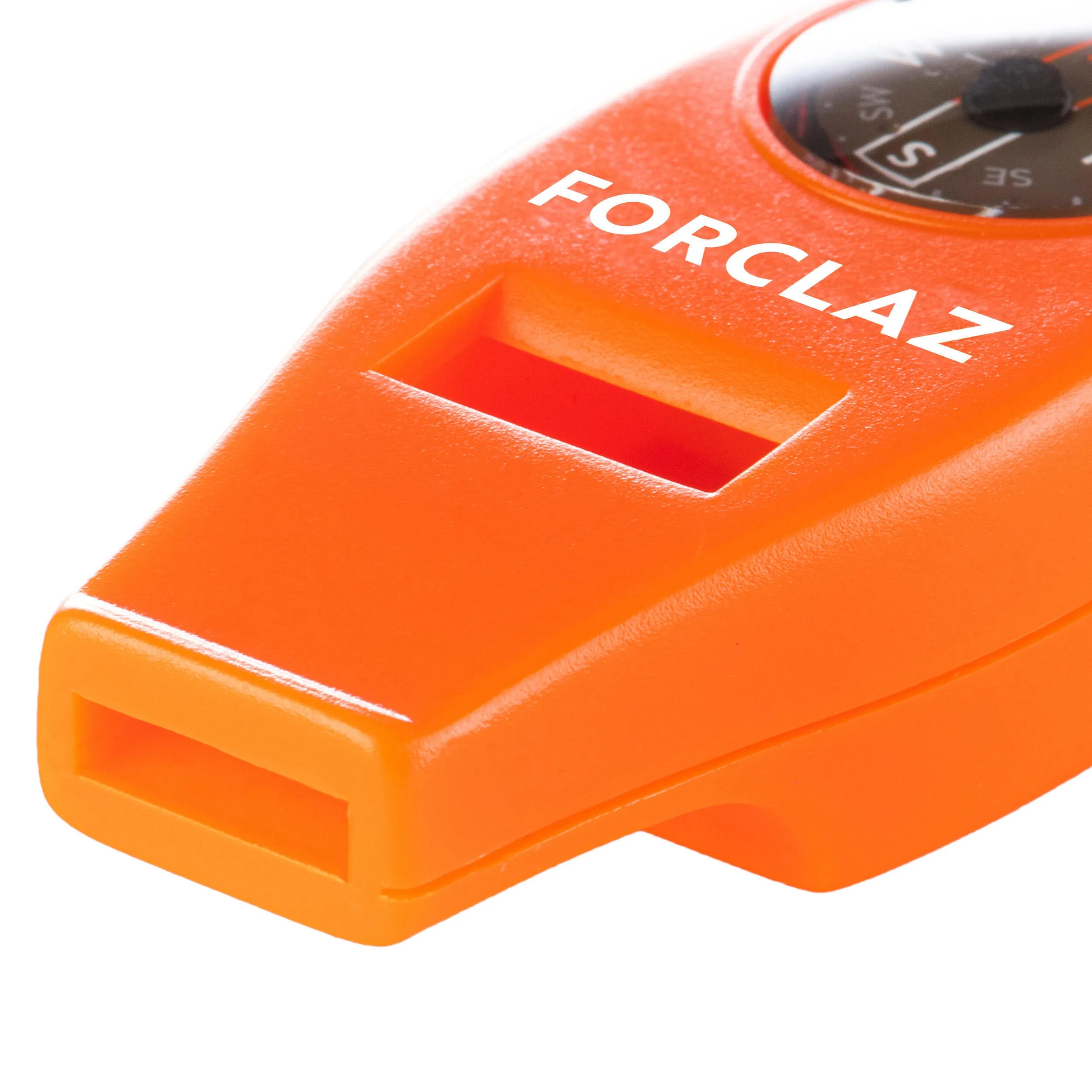 Geonaute multifunctional compass whistle, orange