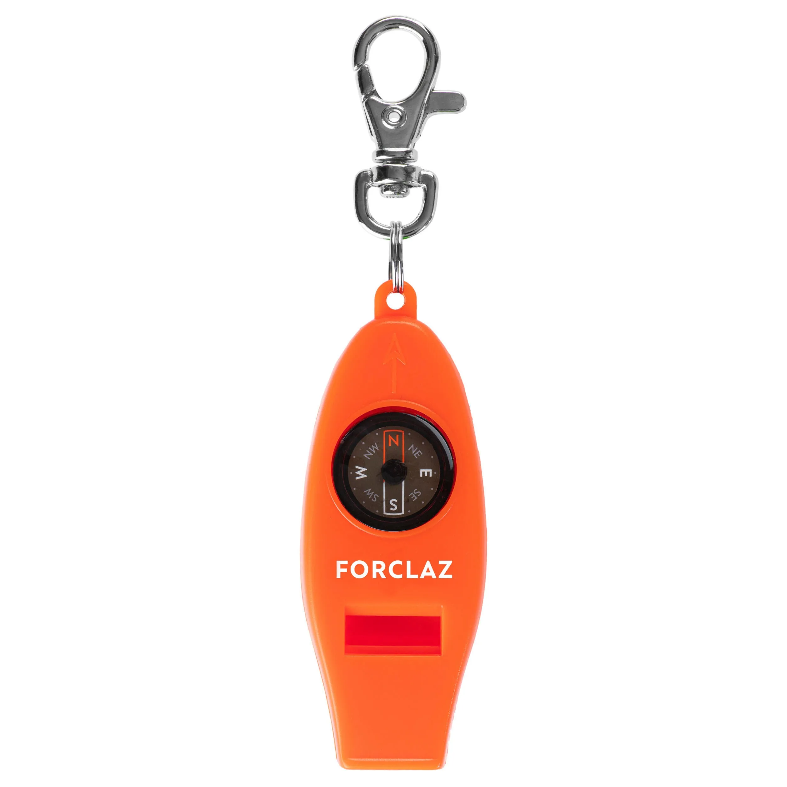 Geonaute multifunctional compass whistle, orange