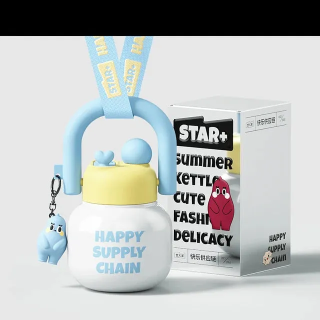 Kawaii Double Drink Water Bottle