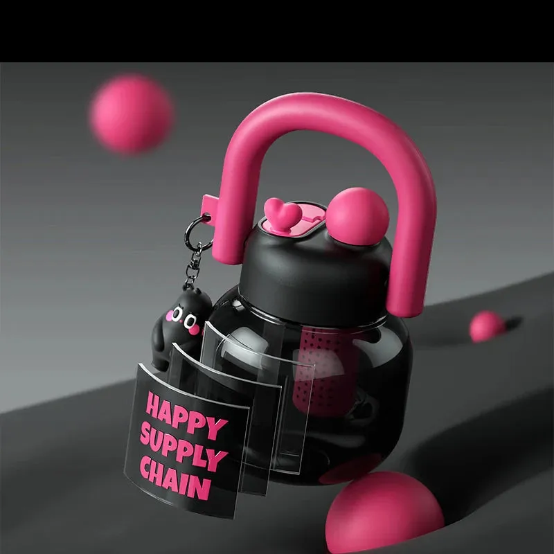Kawaii Double Drink Water Bottle