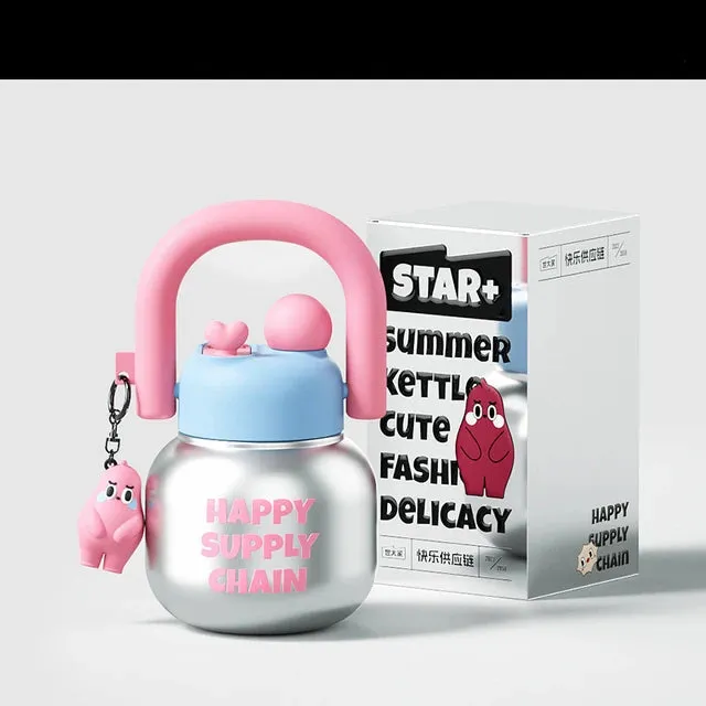 Kawaii Double Drink Water Bottle