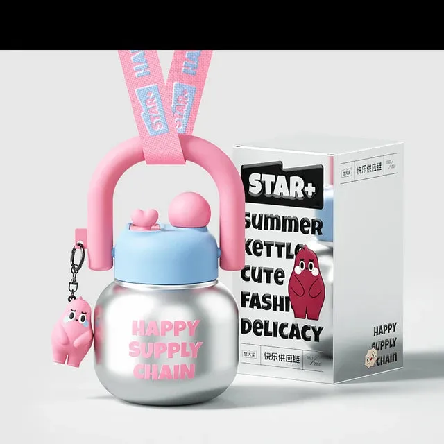 Kawaii Double Drink Water Bottle