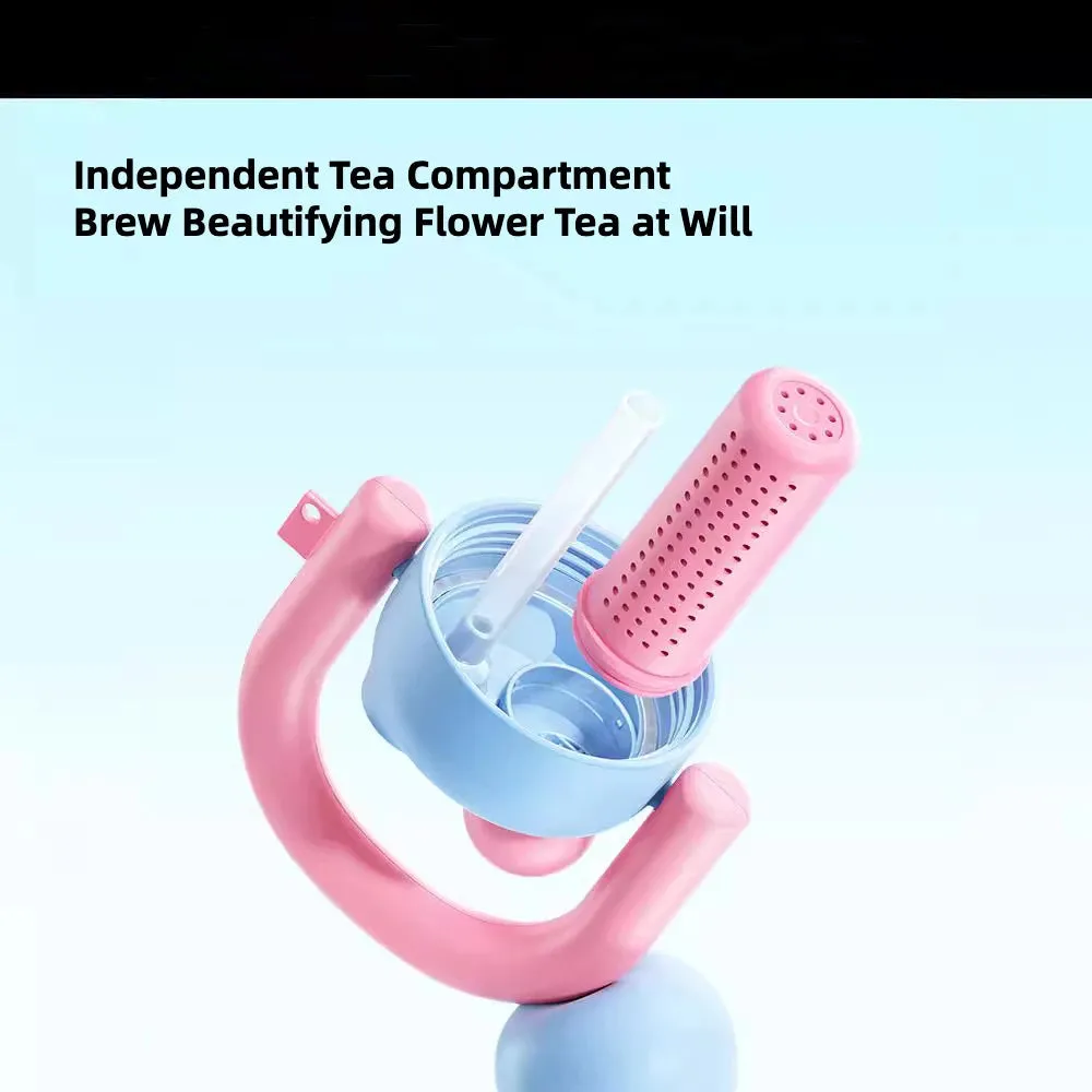 Kawaii Double Drink Water Bottle