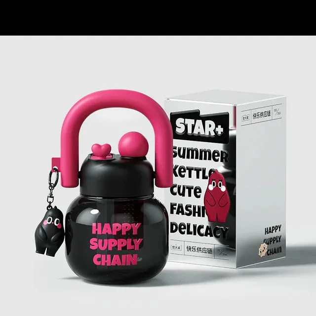 Kawaii Double Drink Water Bottle