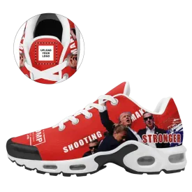 Luxury Gifts,Personalized Trump Sneakers, Custom MAGA Shoes, Shooting Event Shoes, Easy Slip-On Walking Shoes
