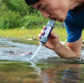 Mini Portable Outdoor  Drinking Water Filter