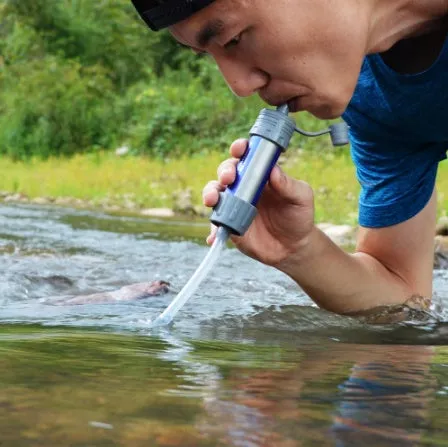 Mini Portable Outdoor  Drinking Water Filter