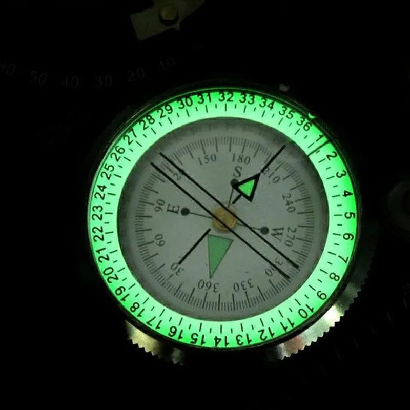 Multifunctional Flip Luminous Compass