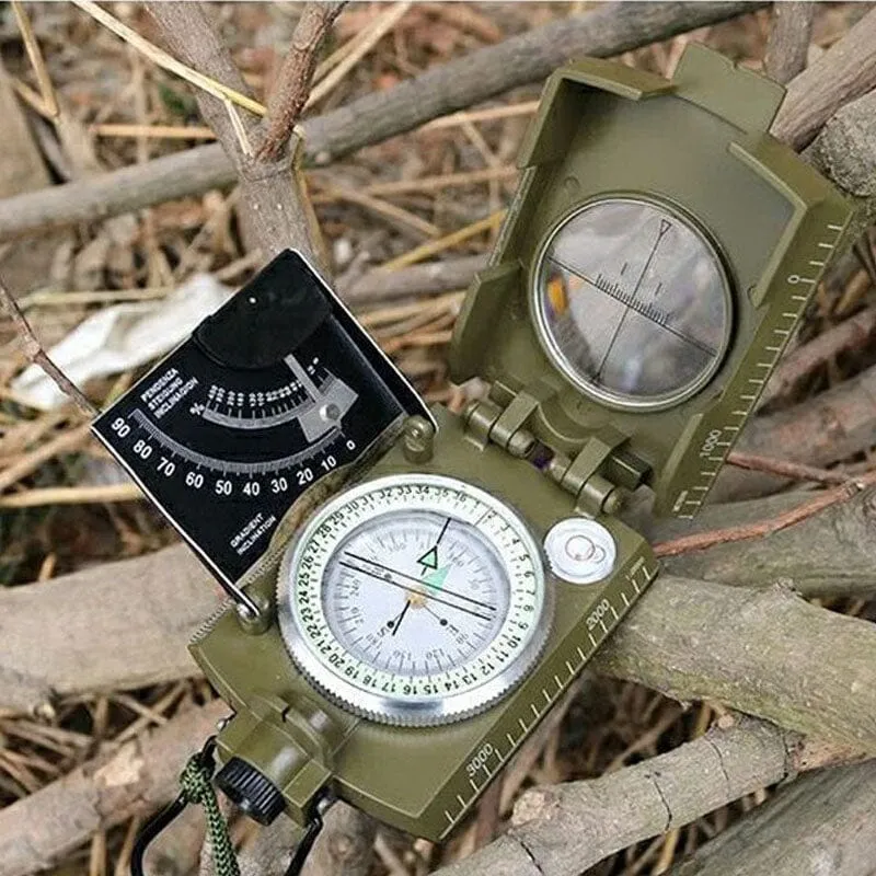 Multifunctional Flip Luminous Compass