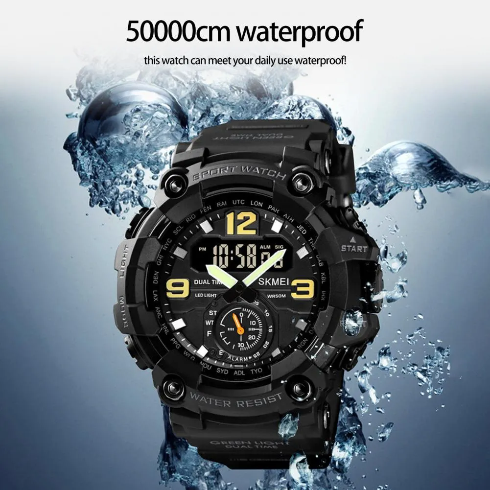 Multifunctional Waterproof Military Watch