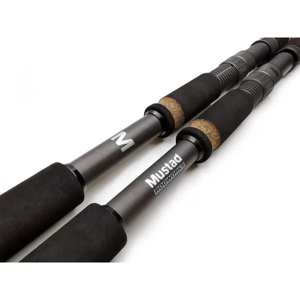 Mustad MR009-GHB-M-86 Hybrid G-Series 8'6" Baitcaster Medium 2 Pc