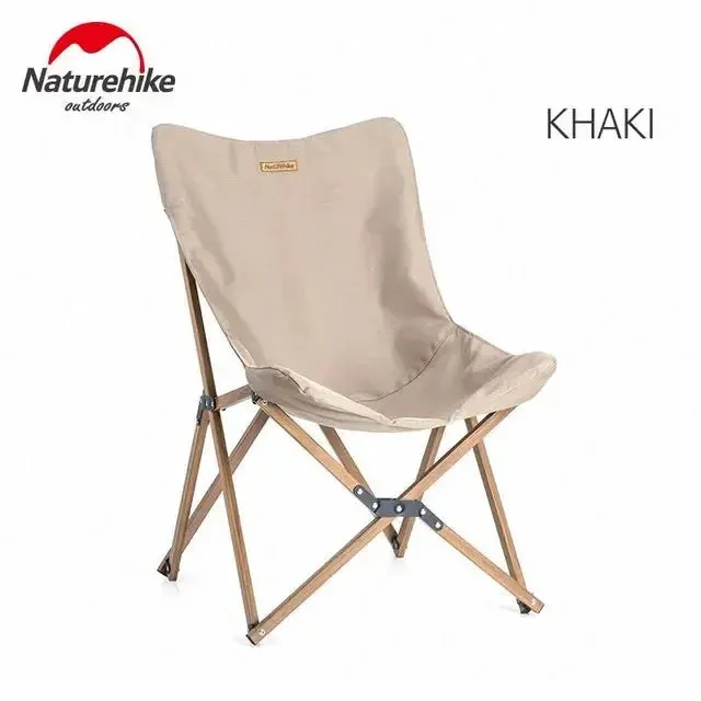 Naturehike MW01 Camping Folding Chair Portable Multipurpose Outdoor Fishing 2.9kg Backrest Chair Outdoor Leisure Armchair