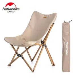 Naturehike MW01 Camping Folding Chair Portable Multipurpose Outdoor Fishing 2.9kg Backrest Chair Outdoor Leisure Armchair