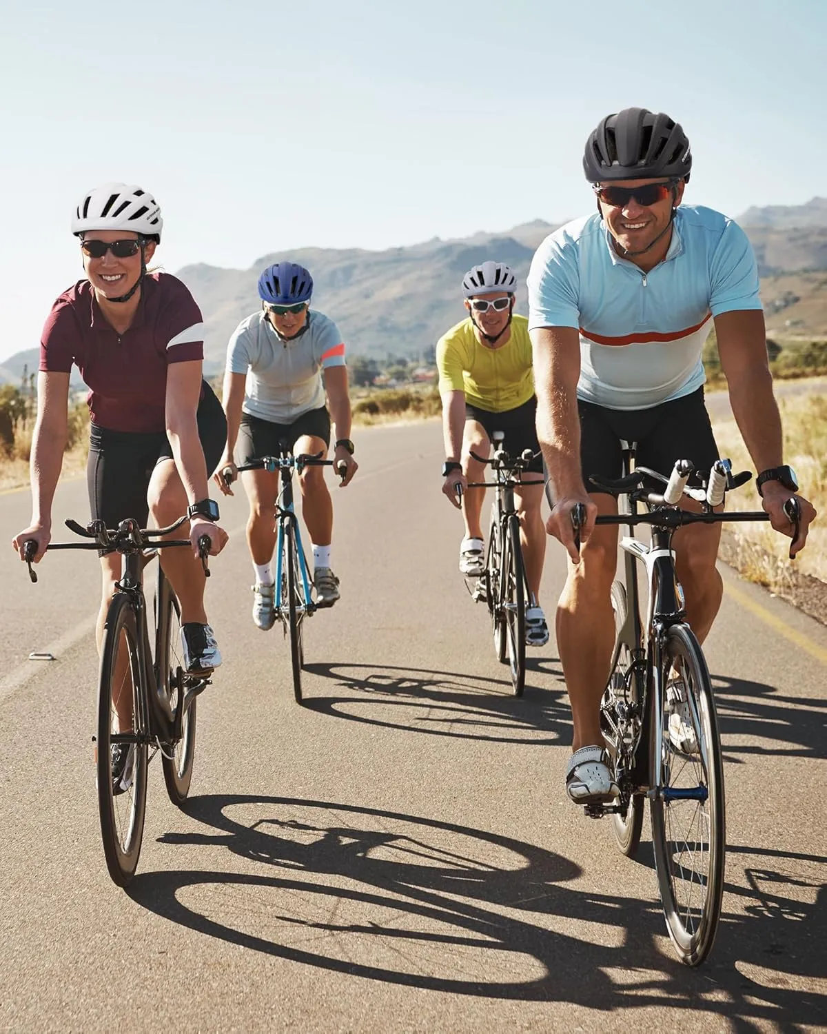 OutdoorMaster MIPS Bike Helmet for Adults-Two Removable Liners & Ventilation in Multi-Environment - Road Bicycle Helmets in Mountain, Motorway for Youth & Adult