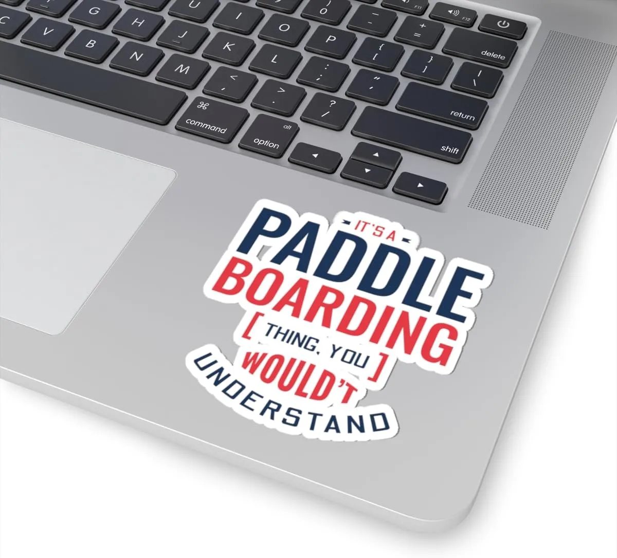 Paddleboard SUP Sticker - Paddleboarding Vinyl Decal for Water Sports Enthusiasts & Lake Lovers