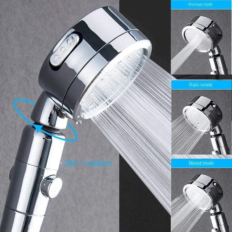 Premium Shower Head Adjustable Filter Water Purification Pressurized Water Saving Shaking Head