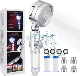 Premium Shower Head Adjustable Filter Water Purification Pressurized Water Saving Shaking Head