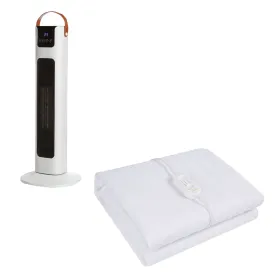 Royal Comfort Winter Warmer Set Comfort Electric Blanket   Pursonic Tower Heater