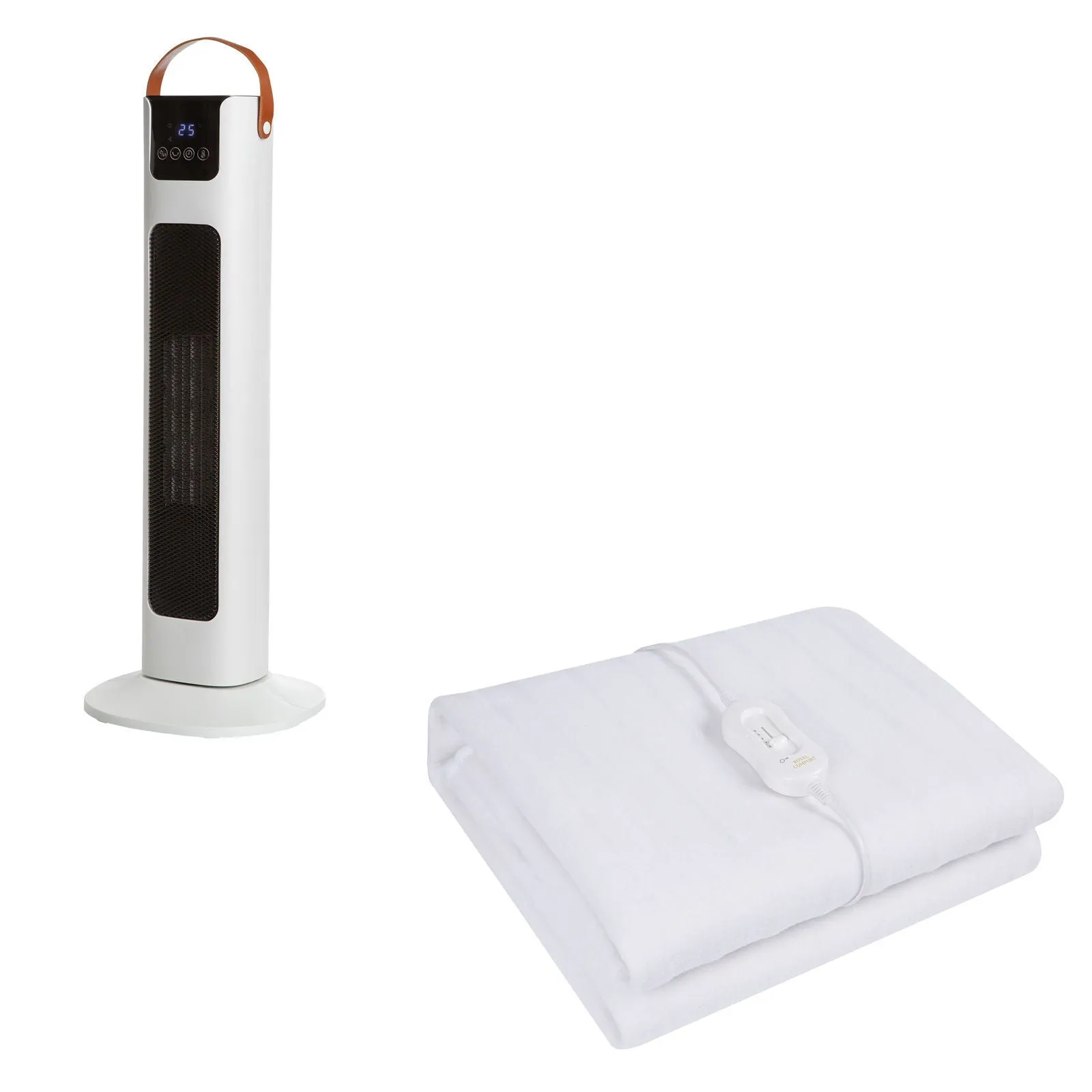 Royal Comfort Winter Warmer Set Comfort Electric Blanket   Pursonic Tower Heater