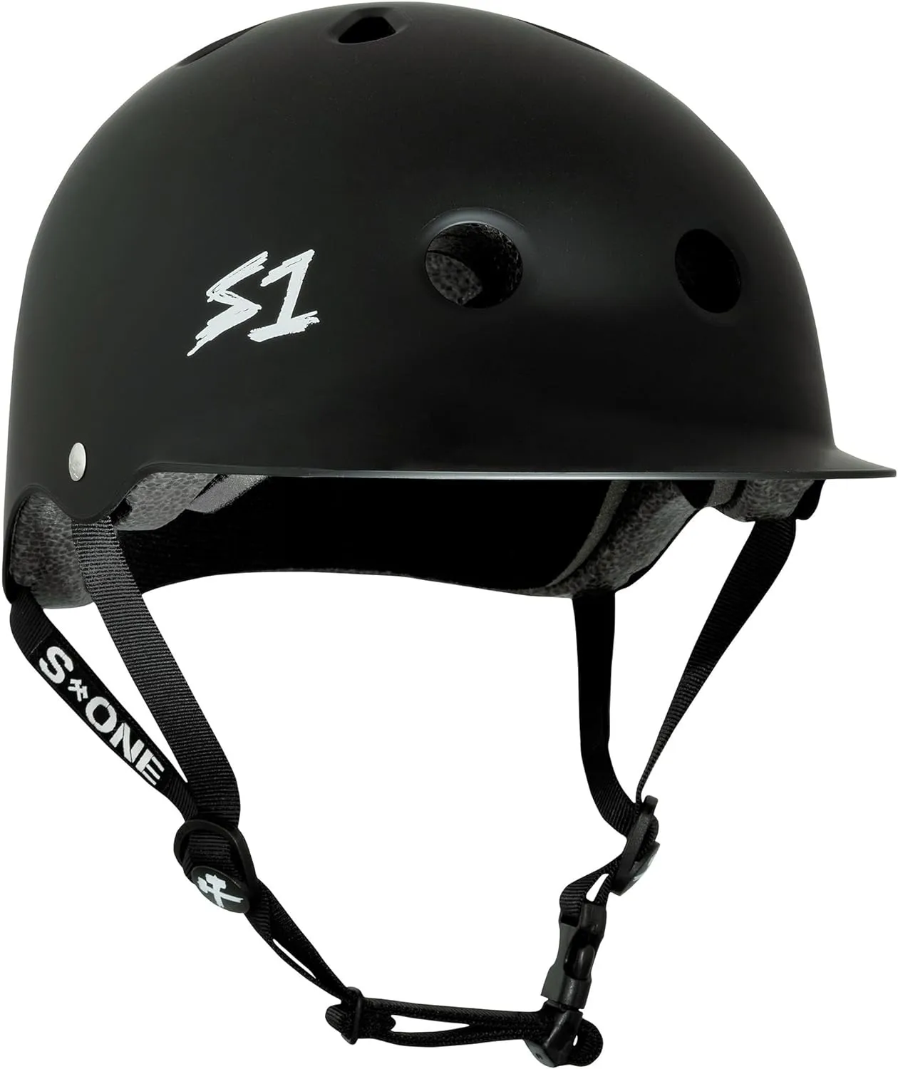 S1 Lifer Brim Helmet for Skateboarding, BMX, and Roller Skating - EPS Fusion Foam, CPSC & ASTM Certified