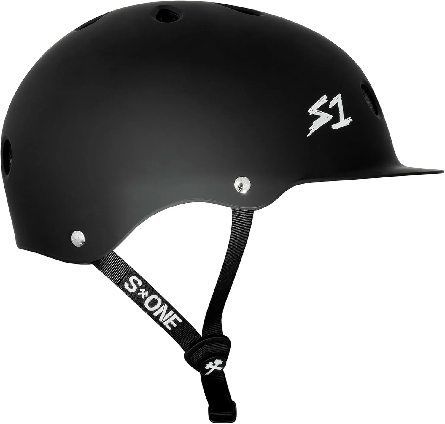 S1 Lifer Brim Helmet for Skateboarding, BMX, and Roller Skating - EPS Fusion Foam, CPSC & ASTM Certified