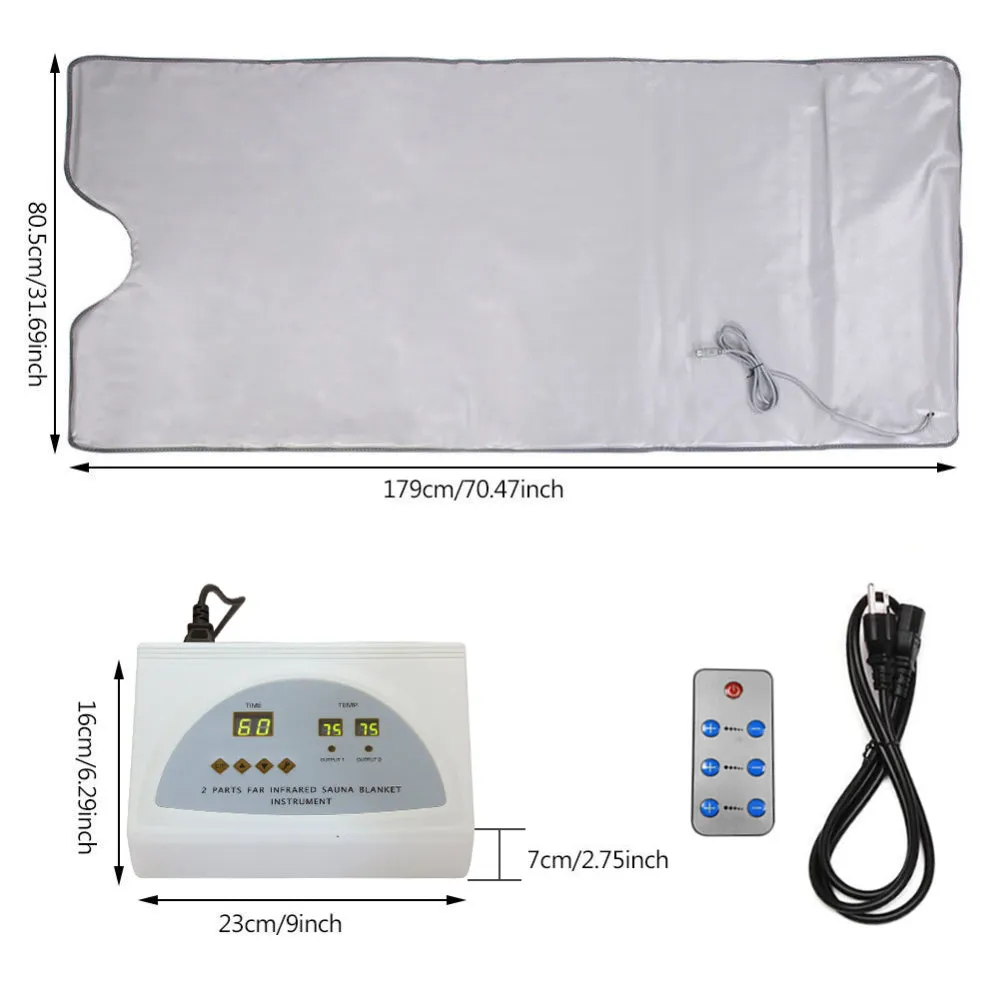 Sauna Blanket Far-Infrared Body Shaper Sauna Slimming Blanket