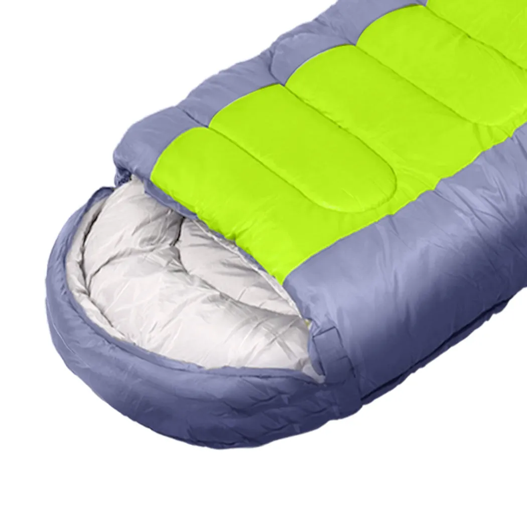 Sleeping Bag Single Outdoor Camping Hiking Thermal Winter -20°C