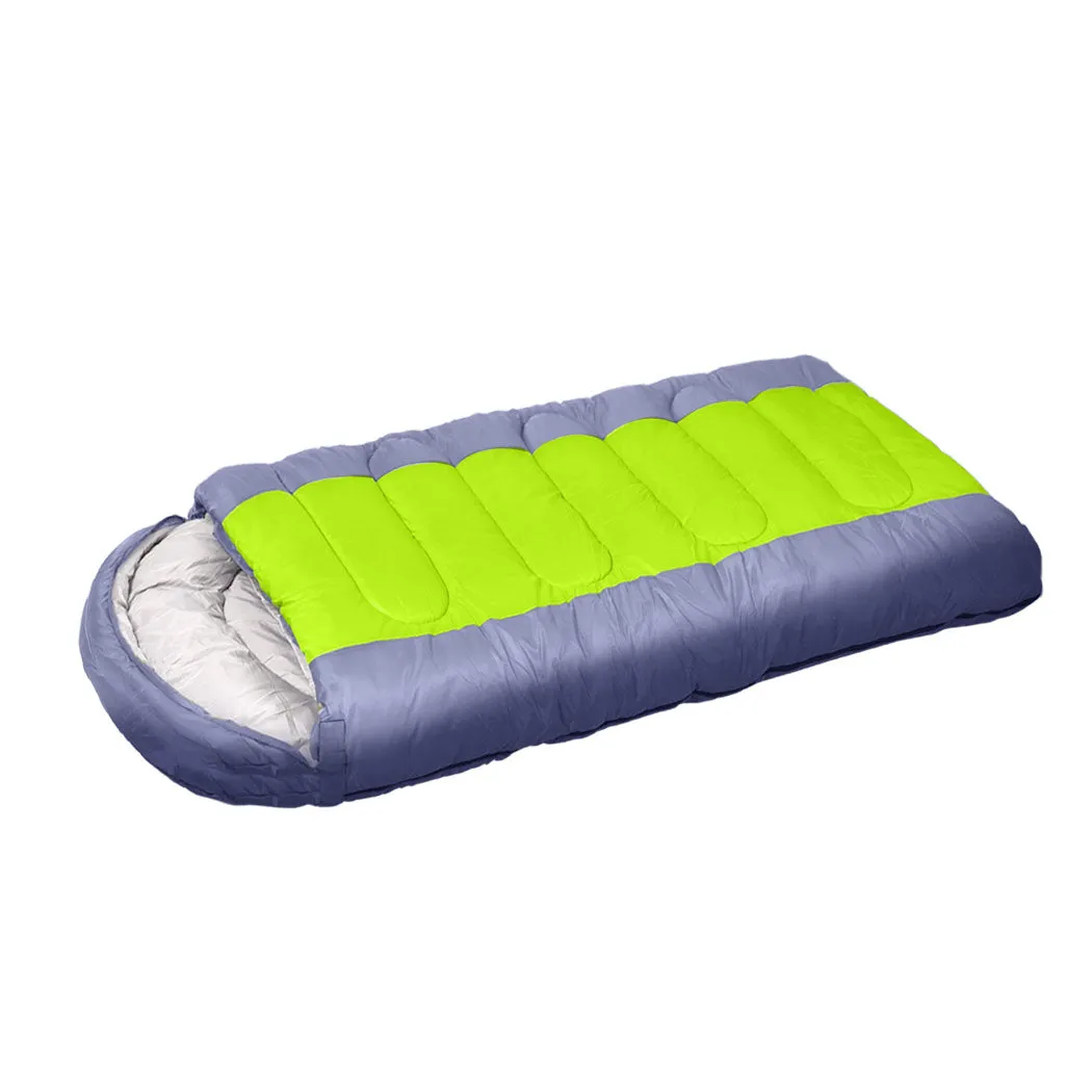 Sleeping Bag Single Outdoor Camping Hiking Thermal Winter -20°C