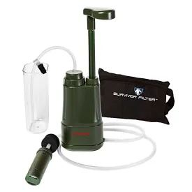 SURVIVOR FILTER PRO™ Portable Water Filter Pump