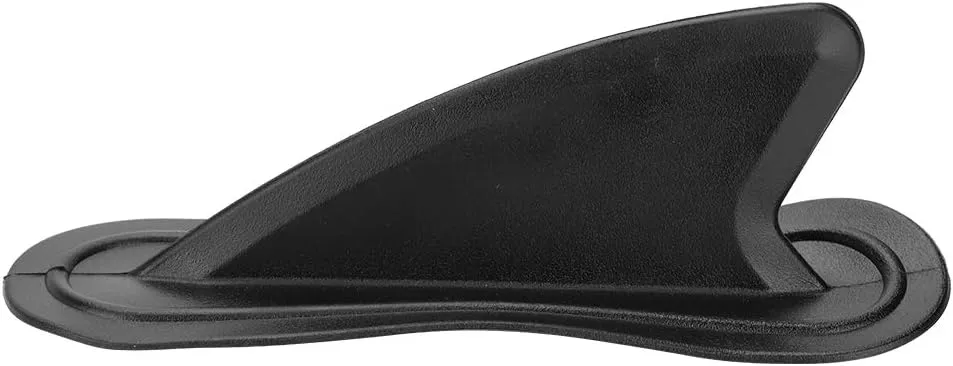 SYH&AQYE PVC Black Surfing Fin, 8.27 x2.56 x 2.48 inch Surfboard Accessory for Various Inflatable Surfboards, Surfing Surf Side Small Water Fin for Paddle Board Stability