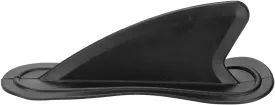 SYH&AQYE PVC Black Surfing Fin, 8.27 x2.56 x 2.48 inch Surfboard Accessory for Various Inflatable Surfboards, Surfing Surf Side Small Water Fin for Paddle Board Stability