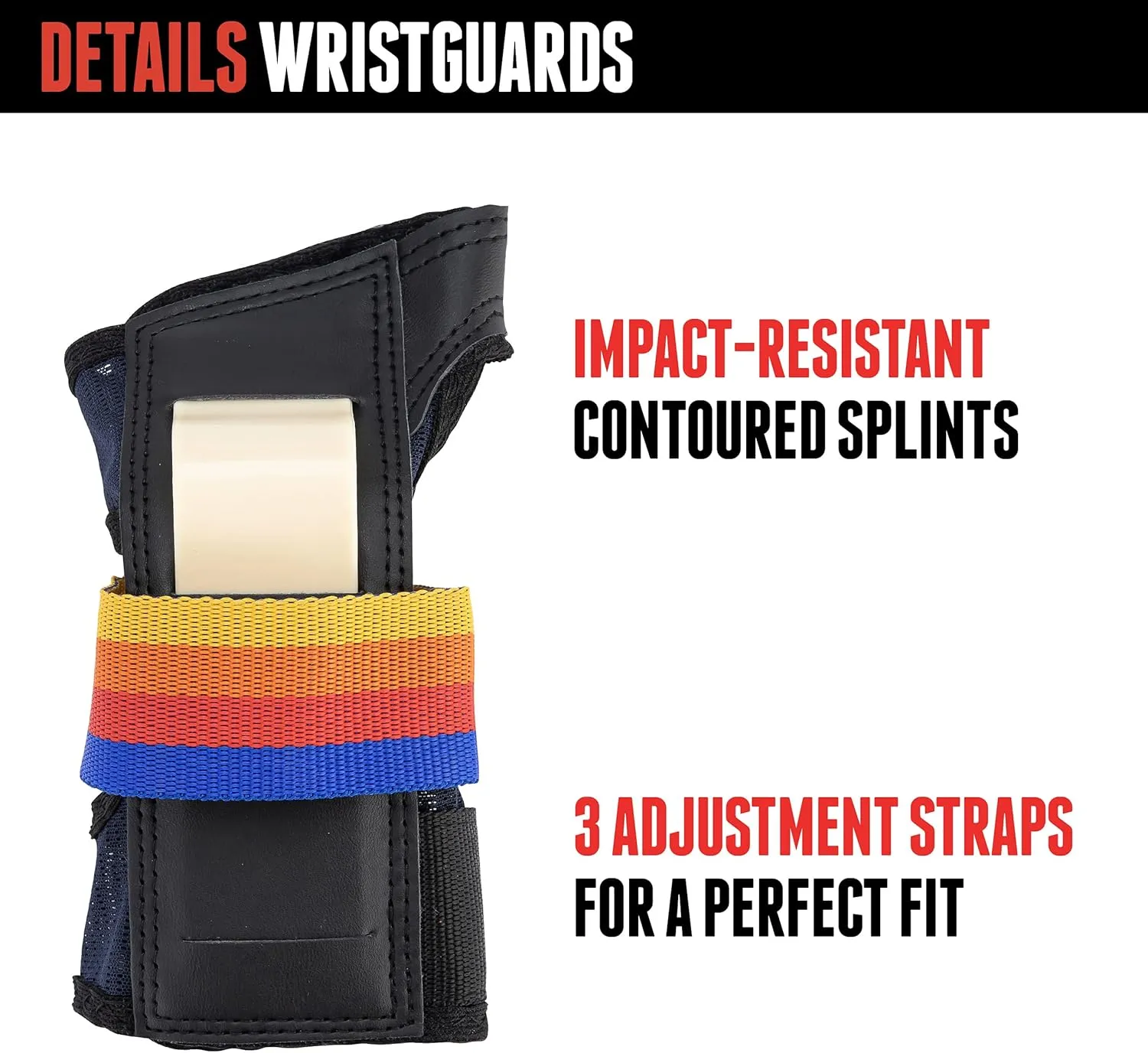 Triple Eight Saver Series 3-Pack Pad Set Ideal for Skateboarding, in-line Skating, Roller Skating, and Biking
