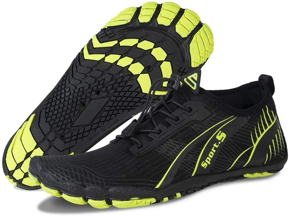Water Shoes for Men Barefoot Quick-Dry Aqua Sock Outdoor Athletic Sport Shoes for Kayaking, Boating, Hiking, Surfing, Walking